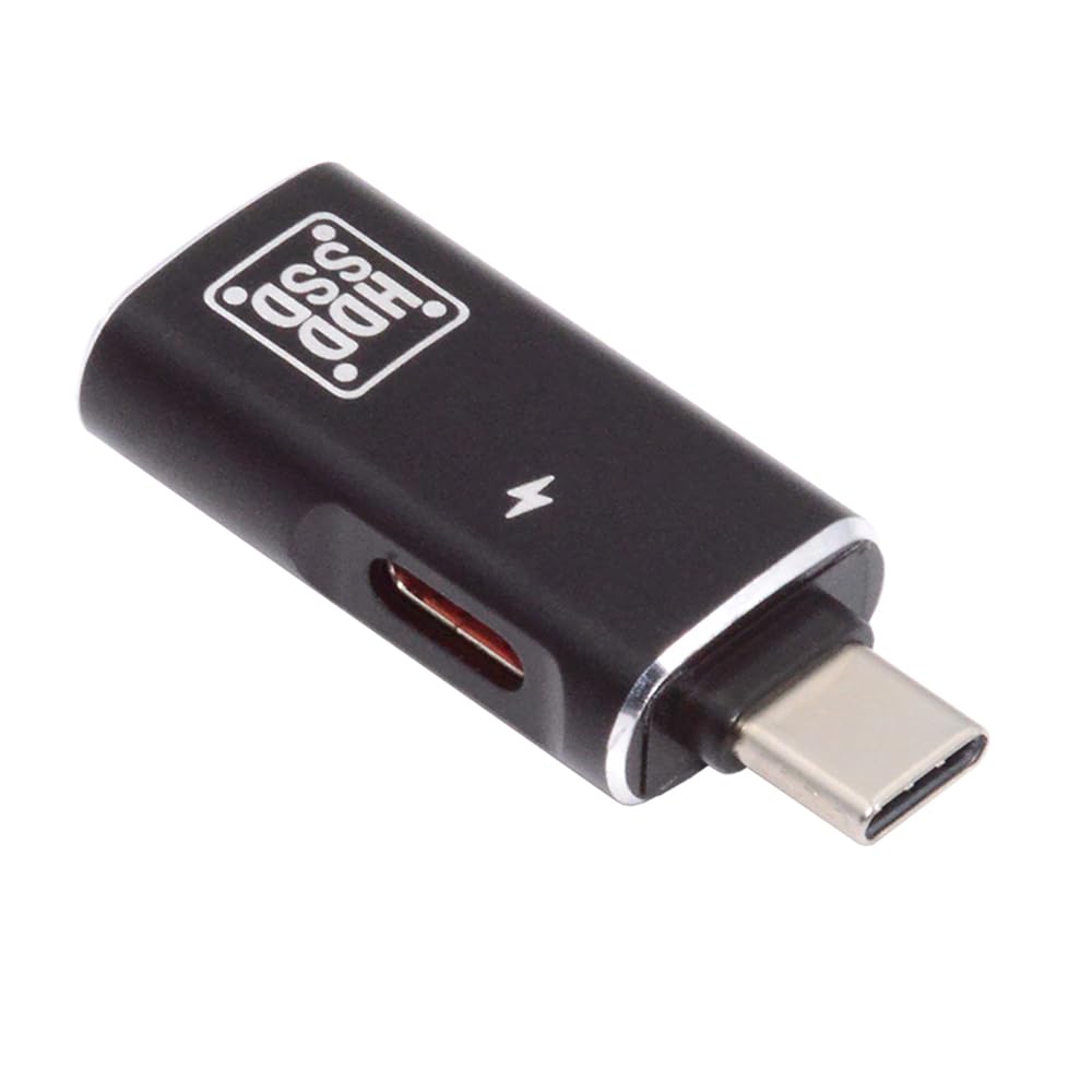 USB Type C Male To USB 3.0 Female OTG Adapter (90-Degree Angle) - 2ft Cable, Fast Charge