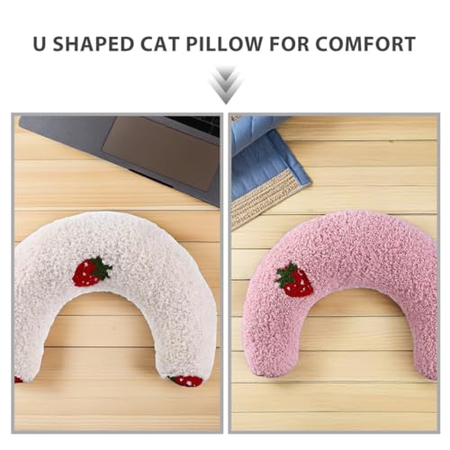 Almohada para gatos de interior para dormir cómodos pack de cojines cervicales para felinos 4