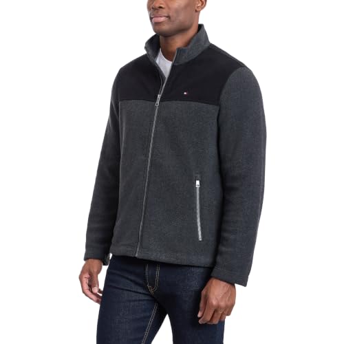 Image of Tommy Hilfiger Men's Classic Zip Front Polar Fleece Jacket