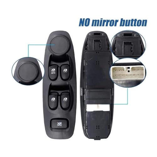 Commande lève-vitre avant gauche pour Accent 2002-2006 LHD 93570-25300 - 2