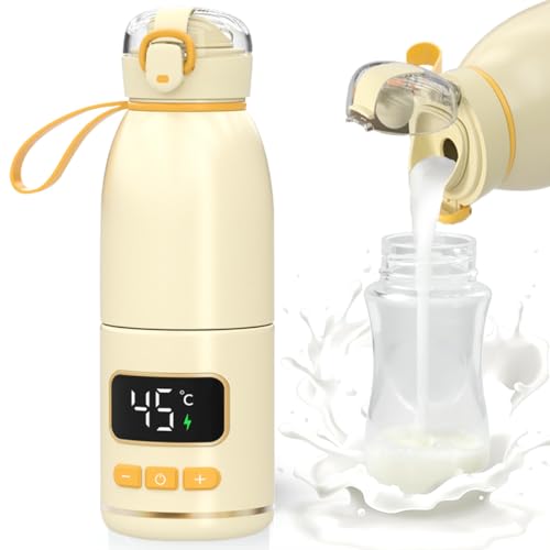 Chauffe-lait portable pour sorties en famille et longues journées de voyage