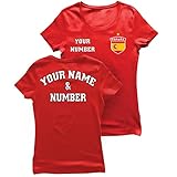 REGALO PERSONALIZADO- No hay mejor regalo para un aficionado al fútbol que ver su nombre y número favorito en la camiseta de la selección. Sorprende a tu novio, marido, hermano, novia, esposa, hijo o amigo por su cumpleaños, Navidad, Día del Padre, Día de la Madre. Estas camisetas son una forma estupenda de crear tu propio equipo especial con tus amigos. Puedes poner tu nombre o el de tu jugador favorito. Disfrutar del fútbol será más emocionante con nuestra camiseta única.