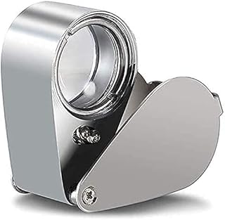 FJYDBTWJ Lupas educativas para hobby, lupa de 30x com identificação de agradecimento de alta definição, lupa de bolso dobrável