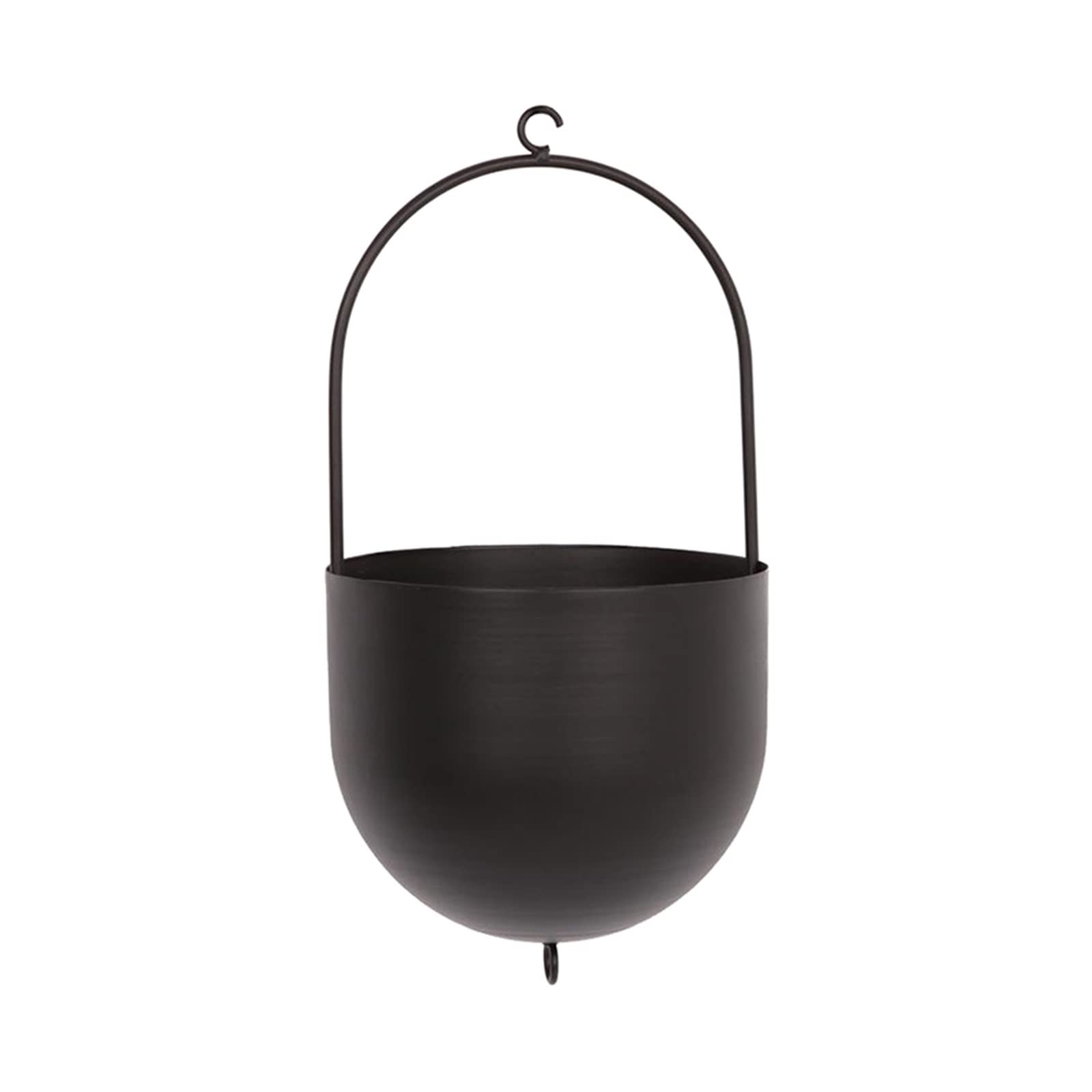 HASMI Jardiniere Balcon Jardinière Suspendue en métal balançoire Pot de Fleur Porte-Plante avec Crochet for Petite décoration succulente Balcon Salon Pot Suspendu Plante Interieur