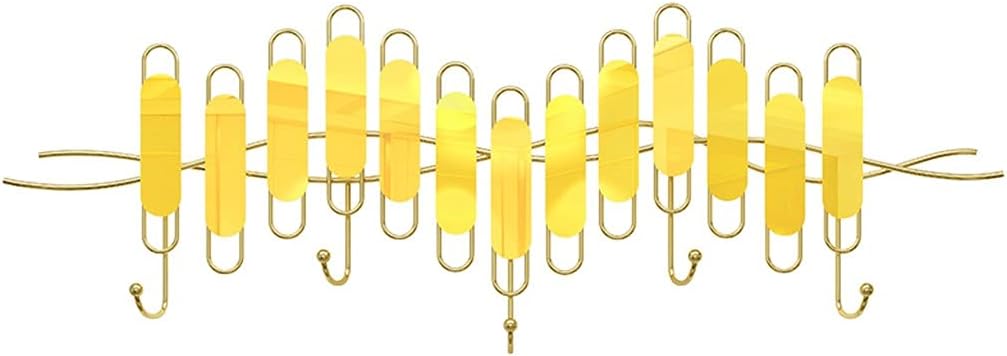 Nordic Decorative Hook Hanger Iron Wall Mounted Hanger Shelf/Coat Hat Clothes Rack Wall-Mounted Shelving Hook