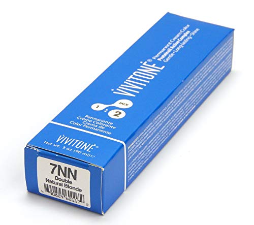 Vivitone Permanent Cream Color 7Nn (Double Natural Blonde) #TOP12