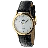 Reloj analógico de cuarzo unisex (mujer, hombre, cadete). Diámetro de la caja: 33 mm.