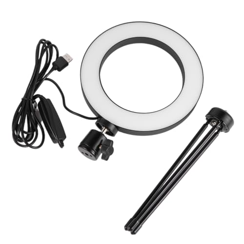 NAMOARLY 2Pcs LED Ring Light Selfie Light with Stand for Streaming and Photography LED Fill Light for Nighttime Dark Environments