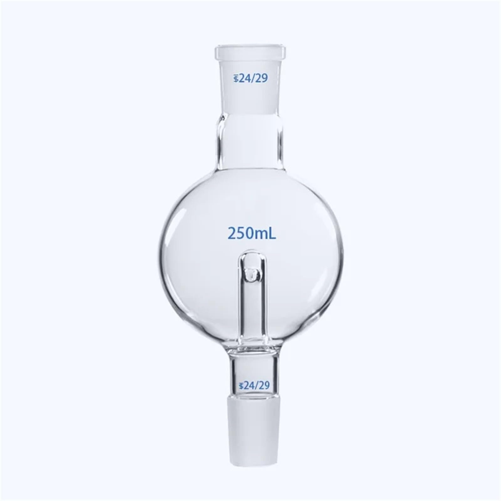 Verdicktes Gläser Anti-Spritz-Kugel Pufferkugel Explosionsgeschützte Flasche Rotationsverdampfungsinstrument Standardanschluss 100 ml/250 ml(250ml 24X19)