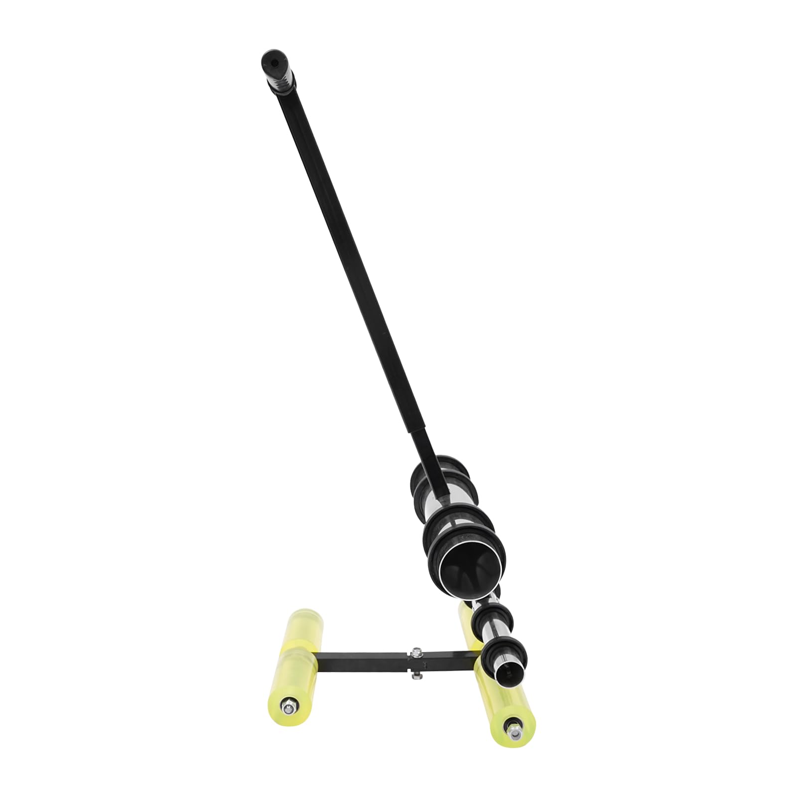 Hand-Push Tape Pasting Machine, 1.57-11.02 in Adjustable Spacing, for Basketball Court Parking Lots Driveway Asphalt or Concrete, with Circle Drawing Kit