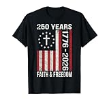 250th Anniversary USA 250 Year America Patriotic 4th of July T-Shirt