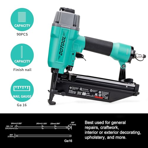 DOTOOL Pneumatic Finish Nailer 16GA