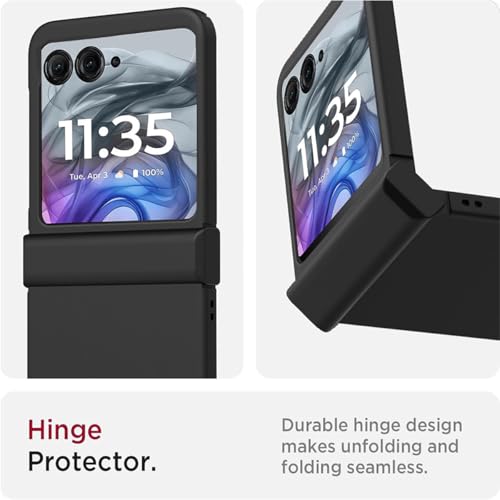 Coque de protection Motorola Razr 2024 fine rigide avec protège charnière - 5