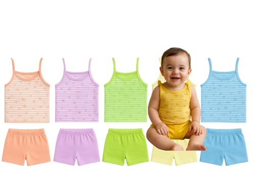 Image of New Born 0-3 Months Baby Wear Unisex Cotton Knot Jhabla Dress | Boy & Girl 6 Months Baby Dress Nightsuit, Bodysuit Jabla Clothing Baby Wear| Clothing Set for Born Baby Gift Pack | Pack Of 5 Combo