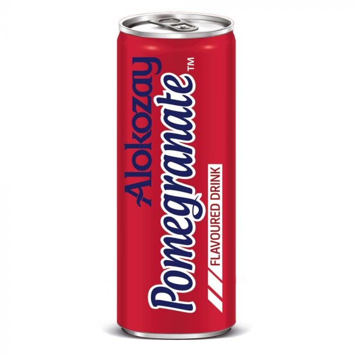 AlokozayPomegranate Drink - 250ml, Flavoured Drink (Pack of 12)