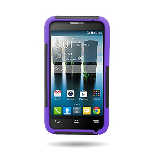 Galaxy J1 Ace Wallet Case, Coveron® [Carryall Series] Flip Folio Credit Card Slot Pouch Cover Stand + Strap Case For Samsung Galaxy J1 Ace - Black Carbon Fiber #TOP5