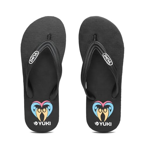 YUKI Unisex Slippers | Hawai Chappal Rubber Flip Flops | Comforta...