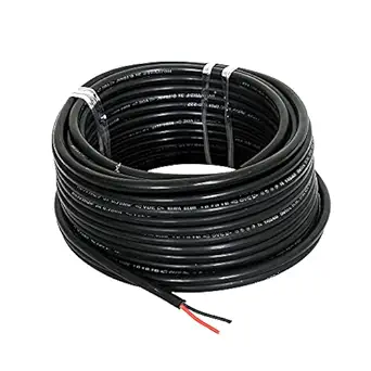 GVD PVC & FR Insulated 2 Core Flexible Copper Wires & Cables for Home & Domestic Industrial Electric Wiring, Electric Wire (Black) (10 MTR, 0.75 SQMM)