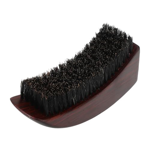 WOFASHPURET Wood Handle Brush Hair Brush for Men Hairdressing Styling Small Supply Clean Man Grooming