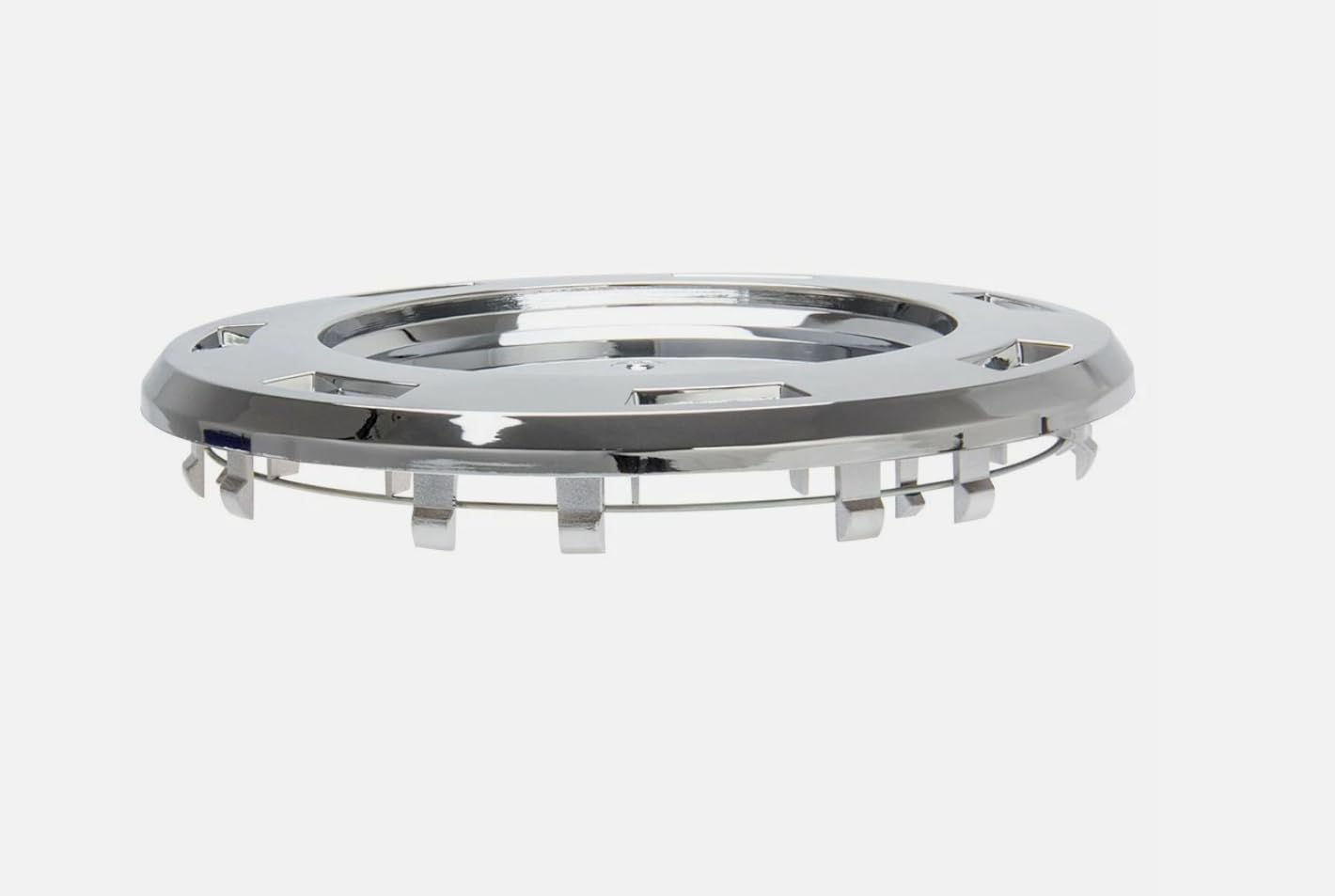 4pcs Chrome Wheel Center Caps 22" 7 Spoke with Ring Replacement OEM 9596649 Compatible with Cadillac Escalade 2007-2014