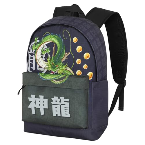 Sac à dos Dragon Ball Shenron HS Plus bleu foncé de 23L pour l'école