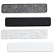 Okydoky Filz Pinnwand Selbstklebend, 6x30 cm, 4 Stück Pinnwand Bar Streifen Korkplatte, Korkbrett, Filz-Pinnwände für Home Office Klassenzimmer Wanddekoration(Color-0630, 4pc).DE