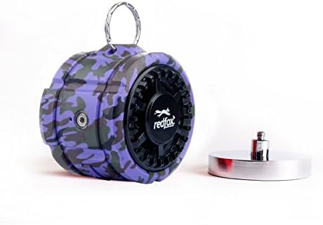 Red Fox Wireless Rover IPX7 Waterproof Bluetooth Speaker with Magnetic Mount (Purple)