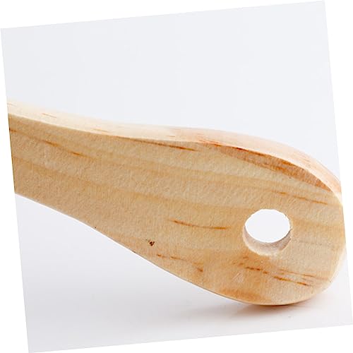 Espejo de mano de madera vintage Ipetboom para maquillaje miniatura 4