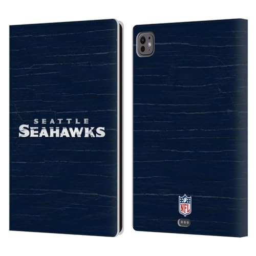 Étui portefeuille en cuir NFL Seattle Seahawks iPad Pro 11 M4 2024