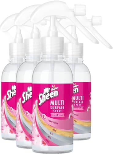 Mr Sheen Aerosol Free Spray Cherry Blossom Mist 237ml Pack of 4