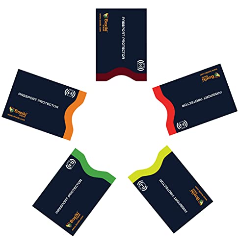 Boxiki Travel Rfid Blocking Passport Sleeves thumb #2