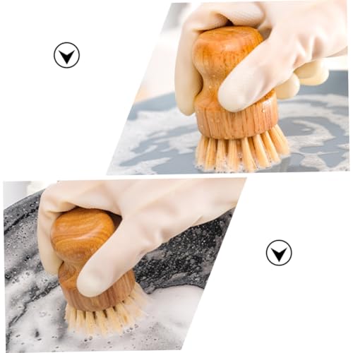 Brosses à pot en poils Healvian : 2 ensembles de vaisselle - 7