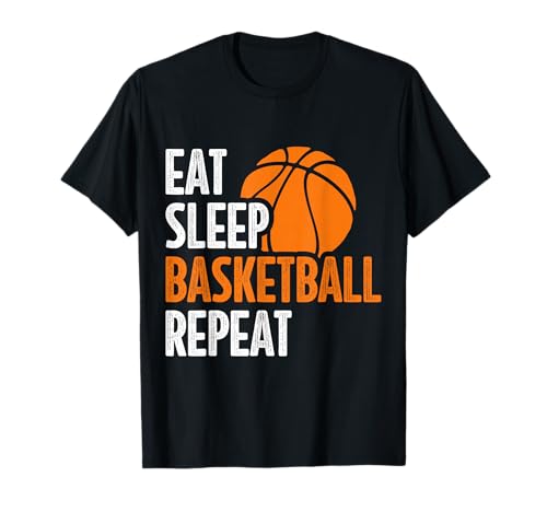 Eat Sleep Basketball Repeat T-Shirt