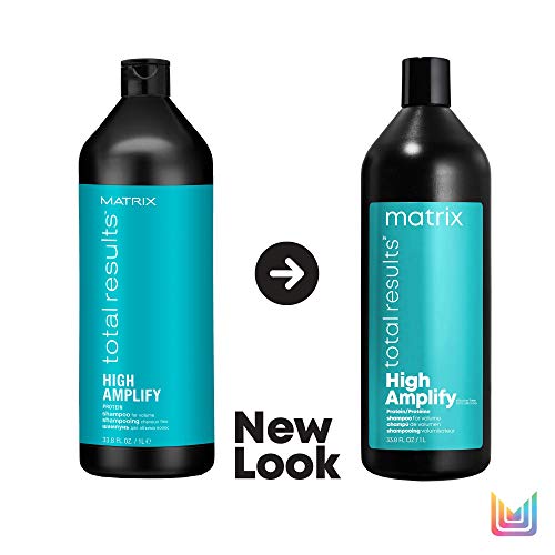 Matrix Total Results High Amplify Volumizing Shampoo | Instant Lift & Lasting Volume | Silicone-Free | For Fine Hair | 33.8 Fl. Oz #TOP1