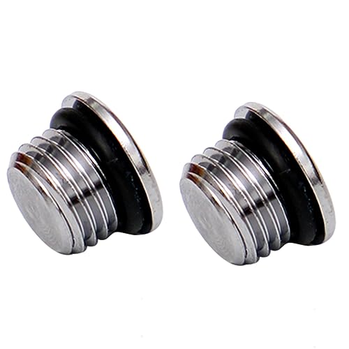 Beelooom - Beelooom 2X Scuba Diving 1St Stage Regulator High Pressure Port Plug Scuba Diving Replacement Part - -3%