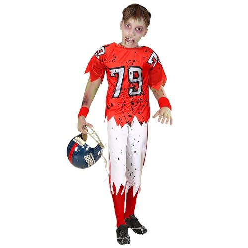 W WIDMANN MILANO Party Fashion - Kinderkostüm Zombie American Football...