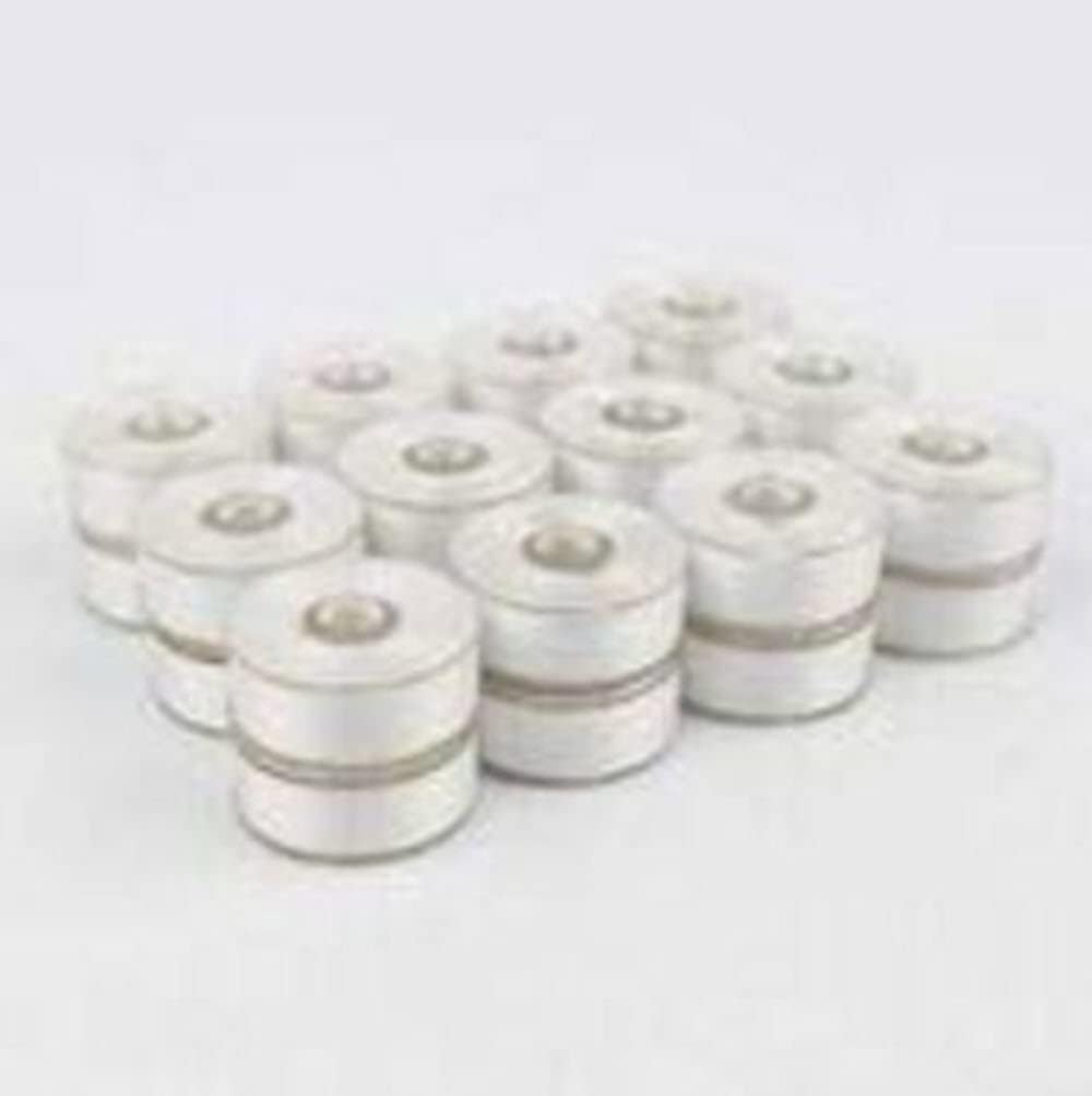 WonderFil DecoBob Prewound M Bobbins, White