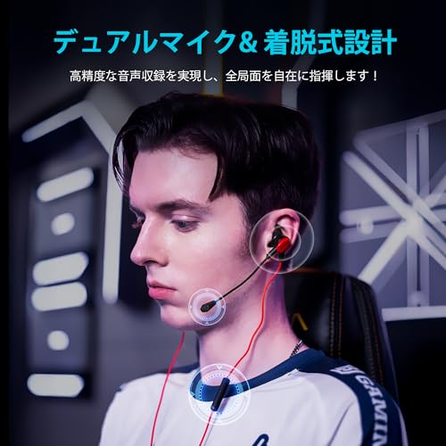 XIBERIA マイク付きイヤホン HS01サムネイル2