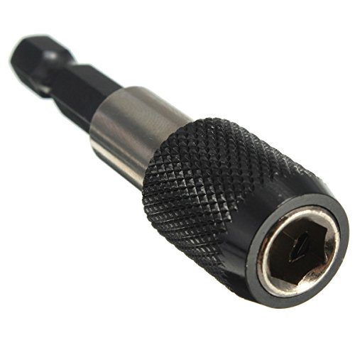 Yakamoz Pack of 3 Pieces 1/4 Inch Hex Shank Magnetic Extension Chuck Adapter Quick Release Bar Socket Screwdriver Bit Holder