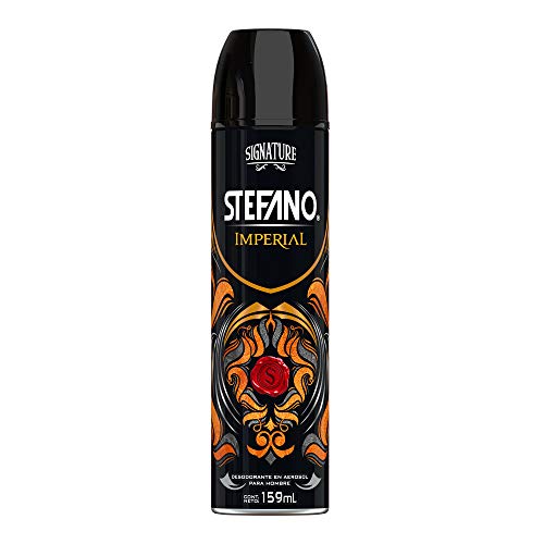 Stefano Imperial, desodorante en spray para Hombre 159ml,. Fragancia masculina, irressitible y duradera. Protección contra el mal olor.