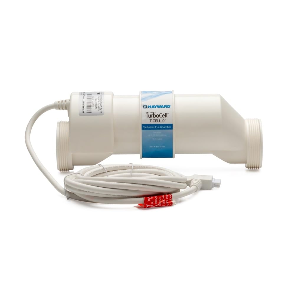 Hayward Salt Cell for Pool Chlorinator TurboCell W3T-Cell-9 replacment for T-Cell-9, Salt Chlorine Generator for In-Ground Pools up to 25,000 Gallons