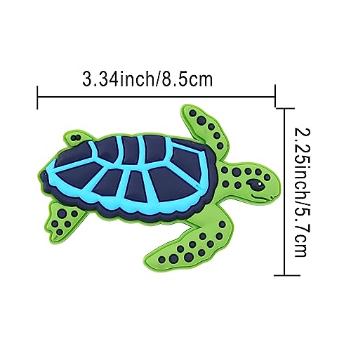 Turtle Charm Accessory for Bogg Bag and Simply Southern Tote,Cute Decorative Inserts Accessories for Beach Bag2