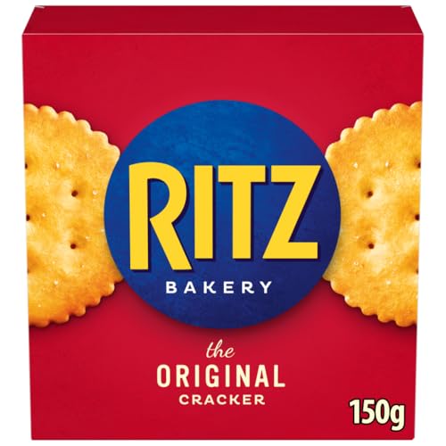 Ritz Original Cracker Box, Classic Savoury Crackers Perfect For Any Snacking Occasion, 150 g (Pack of 1)