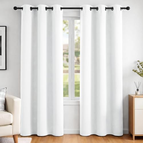 Deconovo Blackout Curtains for Bedroom and Living Room 84 Inches Long