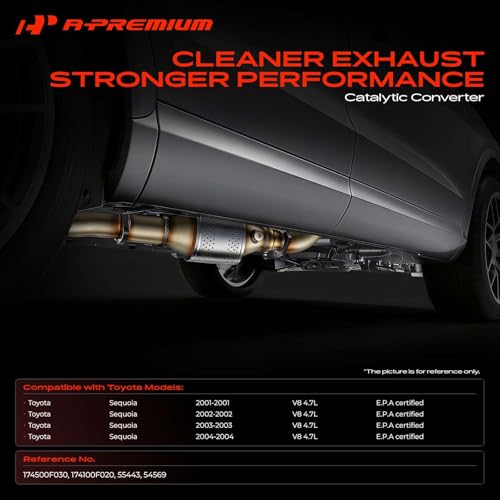 A-Premium 2 PCS Left and Right Catalytic Converter Kit, E.P.A Compliant by A-Premium - Used condition - Image 2