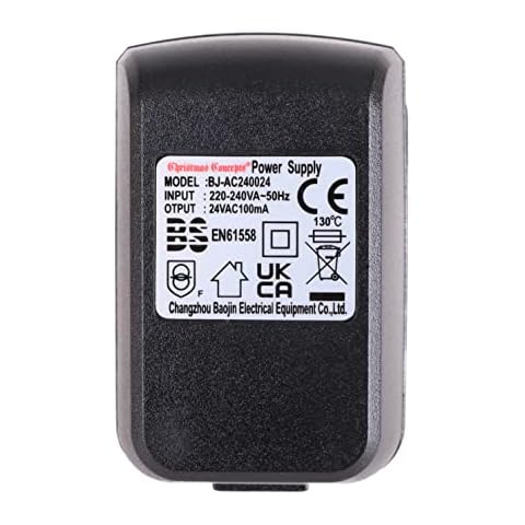 Christmas Concepts® 24v 100mA AC Adaptor Without Lead - Suitable for Christmas Lights - Spare Adaptors Cover