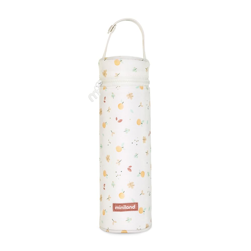 Miniland Thermibag Valencia 500ml. Isothermal Bag with Handle for Easy Hanging and Carrying. Ideal for Bottles or Thermo for Solid Food. Valencia Collection