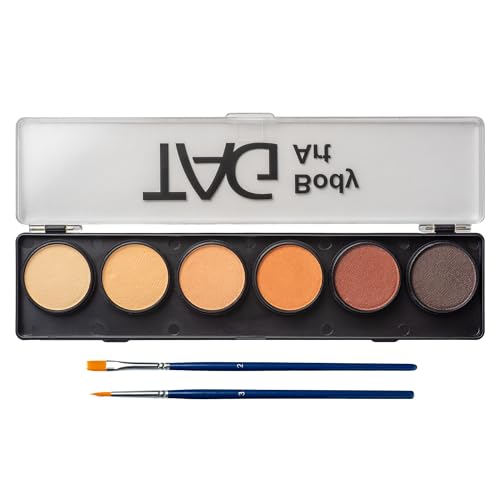 TAG Professional Face & Body Paint Skin Tone Palette