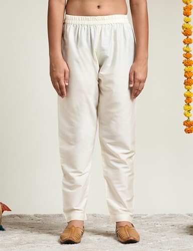 Image of Amazon Brand - Symbol Boy's Festive Rayon Kurta Pajama Set