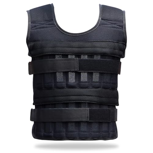 Gewichtsweste, Herausnehmbare Gewichte,Trainingsweste,Verstellbare...